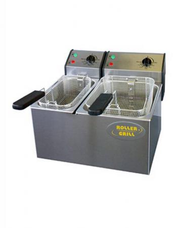 FRITÉZA STOLNÍ ELEKTRICKÁ FD 50+80 - objem 5 + 8 l