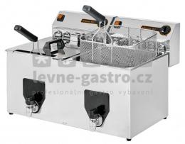 Fritéza Fiamma FF 15+15 TR NVV s výpustí