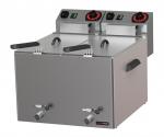 Fritéza elektrická 2 x 8 l na ryby s výpustí FE 88 V