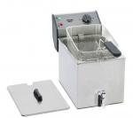 FRITÉZA STOLNÍ ELEKTRICKÁ FD 80 R - objem 8 l - S VÝPUSTNÝM VENTILEM